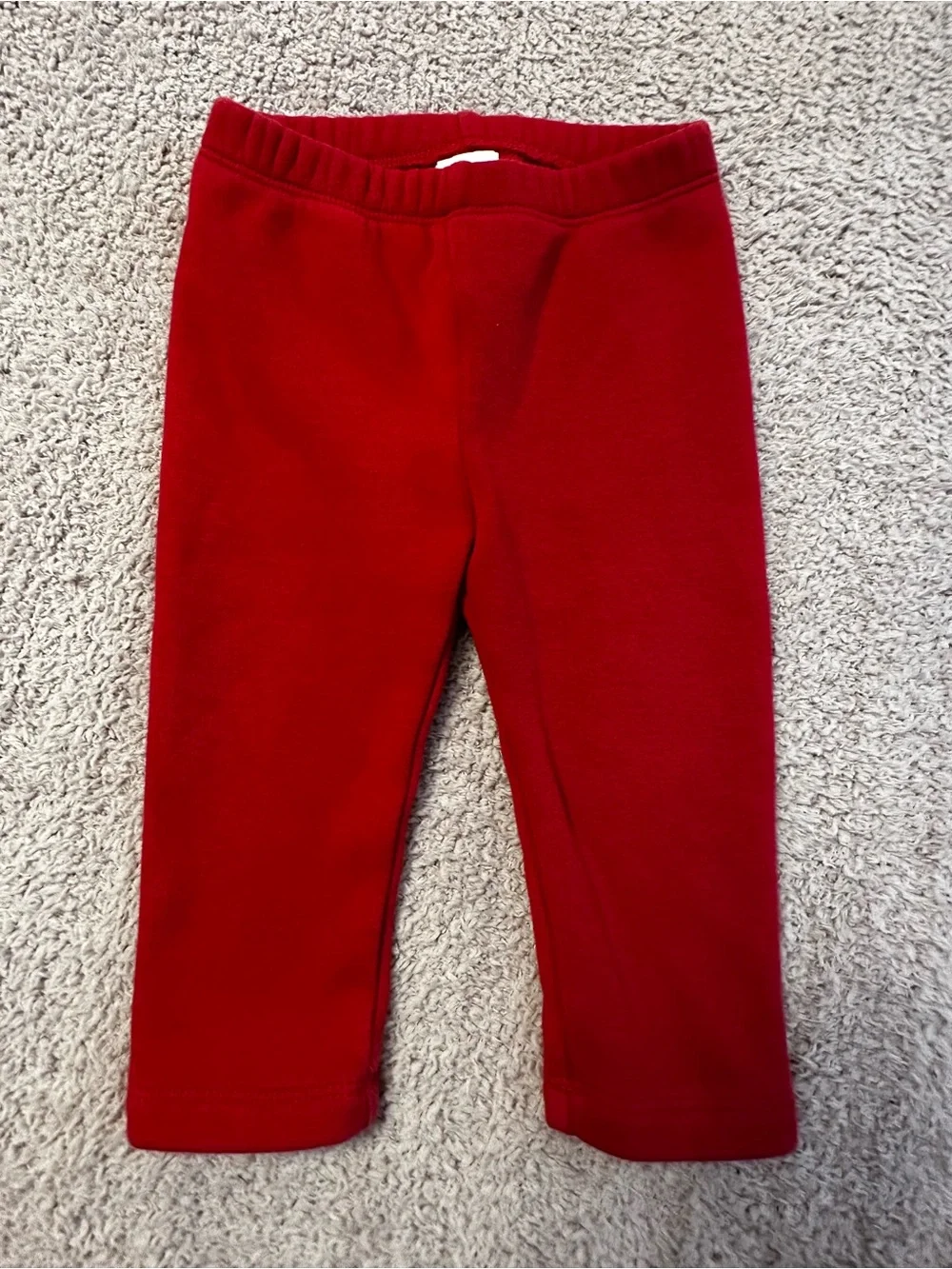 🌸 Baby Gap 12-18M Leggings Bundle of 4 | Floral Stripe Solids